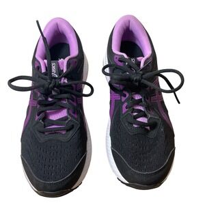 Asics Gel-Contend Women's Running Shoes Black Purple Size 8